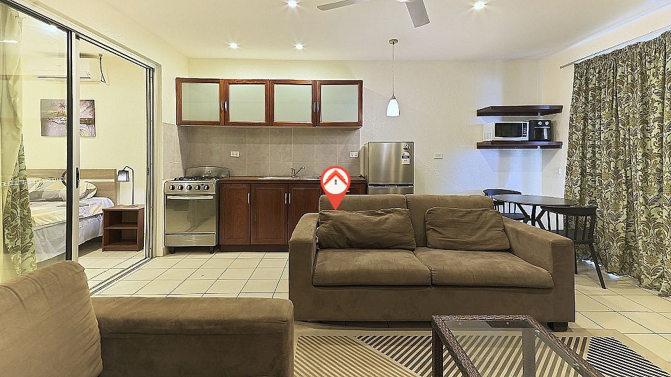 Lagoon-front Apartment